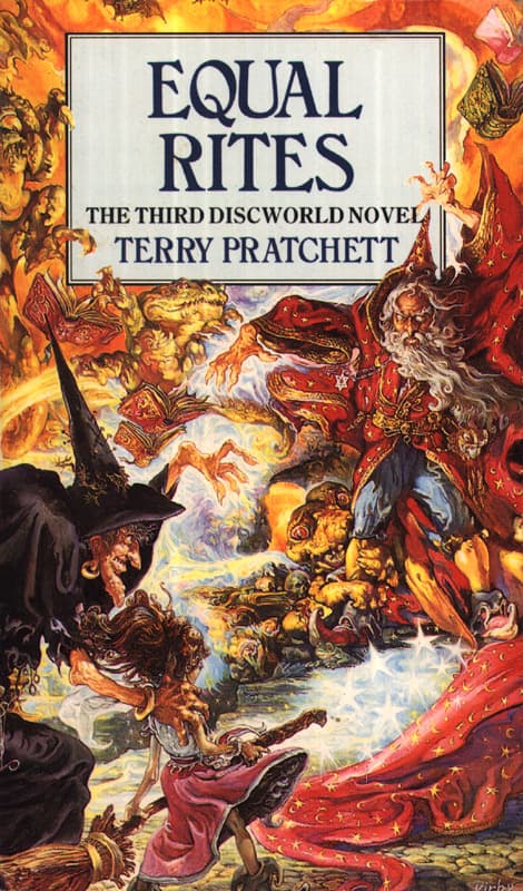 Equal Rites by Terry Pratchett - Book 3 in the Discworld series