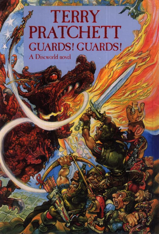 Guards! Guards! by Terry Pratchett - Book 8 in the Discworld series