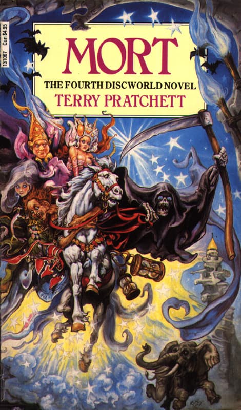 Mort by Terry Pratchett - Book 4 in the Discworld series