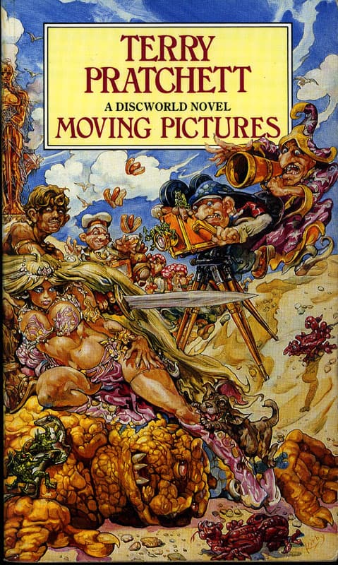 Moving Pictures by Terry Pratchett - Book 10 in the Discworld series
