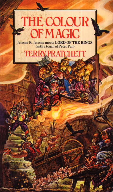 The Colour of Magic by Terry Pratchett - Book 1 in the Discworld series