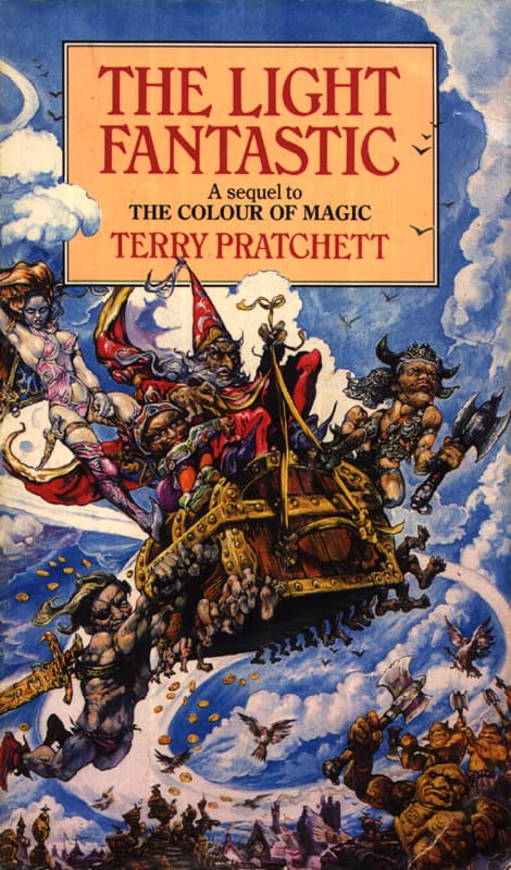 The Light Fantastic by Terry Pratchett - Book 2 in the Discworld series