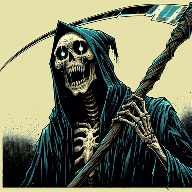 Death character illustration