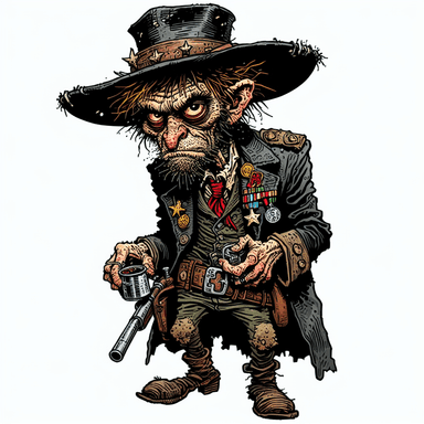 Nobby Nobbs character illustration