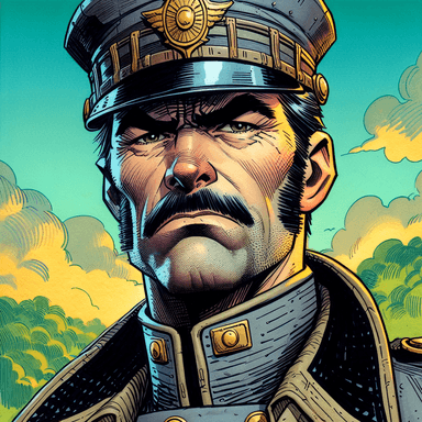 Sam Vimes character illustration