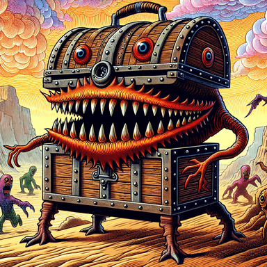 The Luggage character illustration