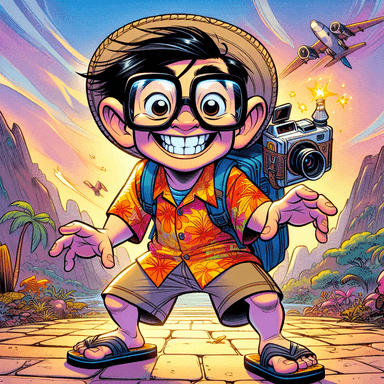 Twoflower character illustration