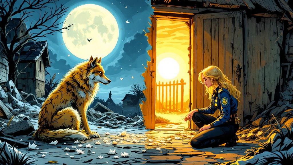 The Vegetarian Werewolf's Dilemma: How Angua Pays for Her Chickens