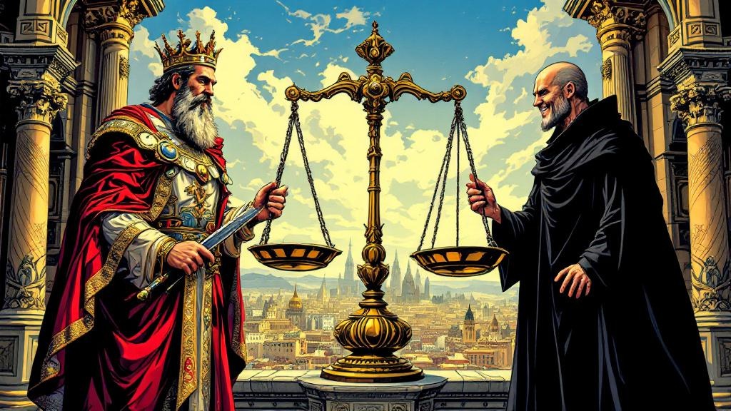 Power, Bauble, Control: Vetinari's Political Philosophy vs. Machiavelli's Prince