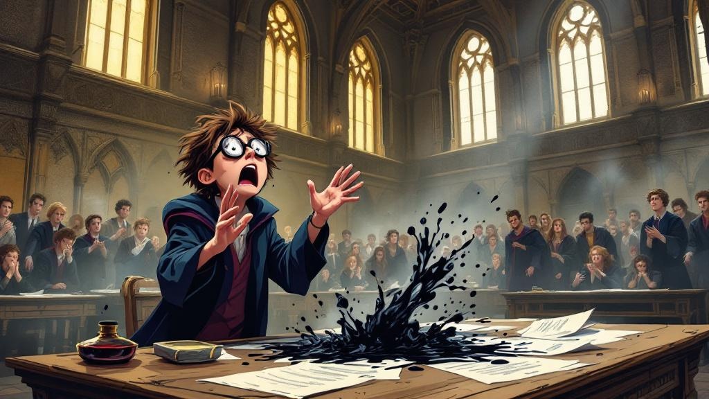 How a Spilled Inkwell Made Ponder Stibbons a Wizard