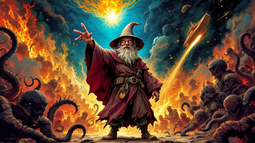From the Dungeon Dimensions to Space: Rincewind's Most Impossible Survivals