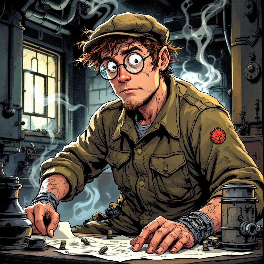 Dick Simnel - Discworld character by Terry Pratchett