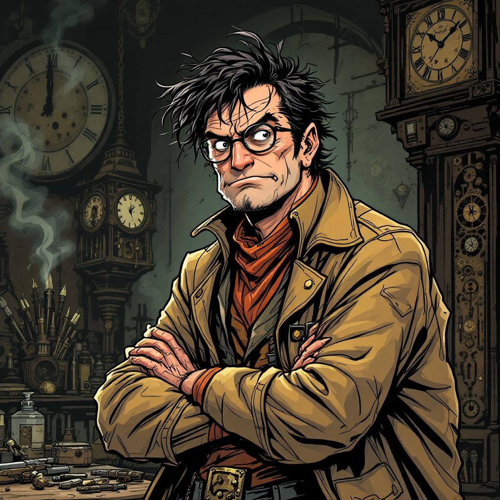 Jeremy Clockson - Discworld character by Terry Pratchett