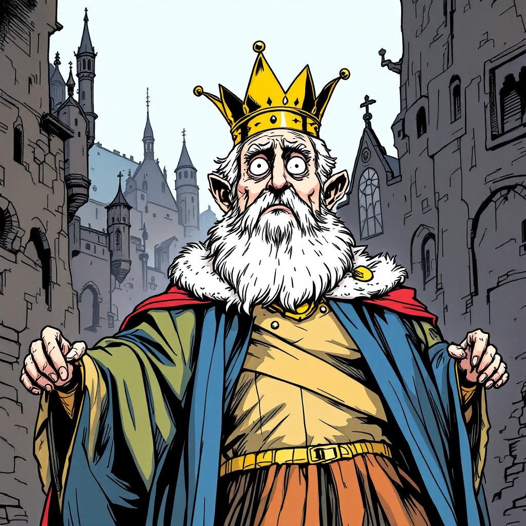 King Verence - Discworld character by Terry Pratchett