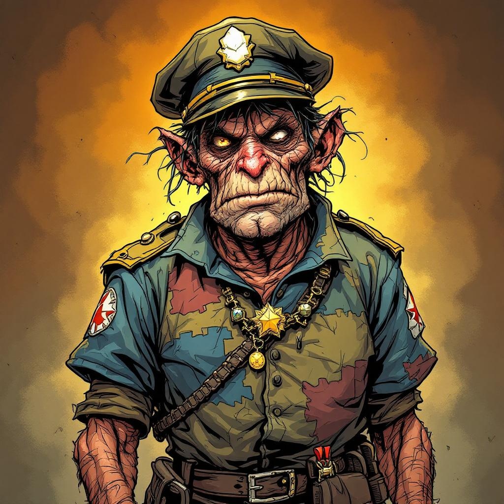 Nobby Nobbs character illustration