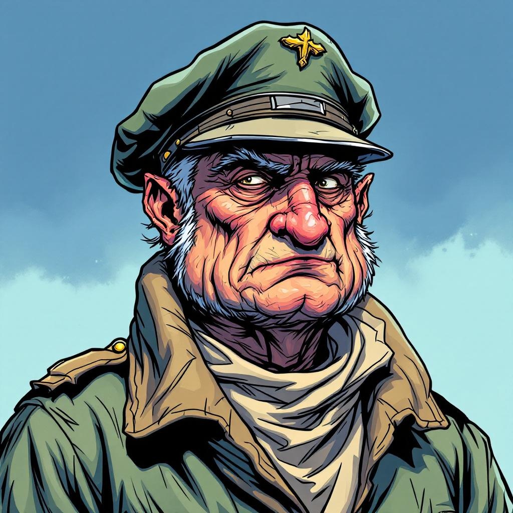 Sergeant Jackrum - Discworld character by Terry Pratchett